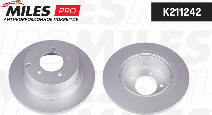 Miles K211242 - Brake Disc autospares.lv