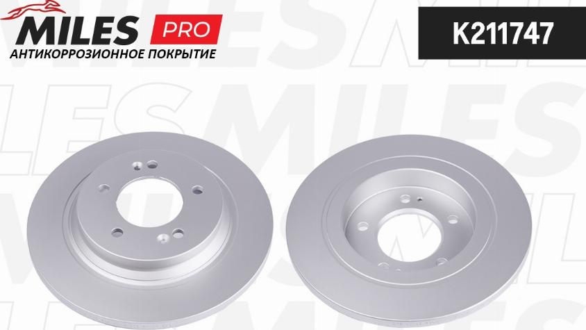 Miles K211747 - Brake Disc autospares.lv