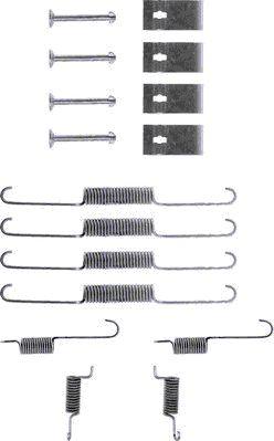 Mintex MBA663 - Accessory Kit, brake shoes autospares.lv