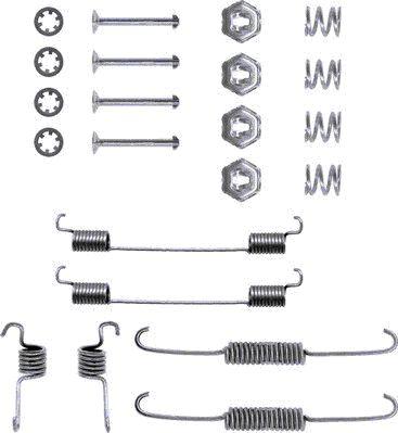 Mintex MBA674 - Accessory Kit, brake shoes autospares.lv