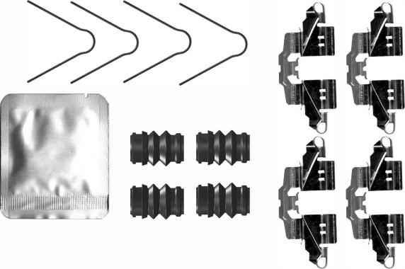 Mintex MBA0098 - Accessory Kit for disc brake Pads autospares.lv