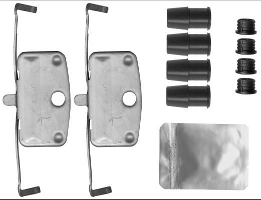 Mintex MBA1882 - Accessory Kit, brake caliper autospares.lv