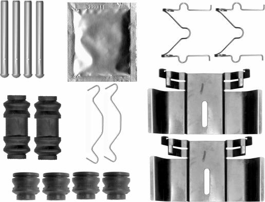 Mintex MBA1836 - Accessory Kit for disc brake Pads autospares.lv