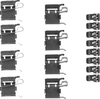 Mintex MBA1748 - Accessory Kit for disc brake Pads autospares.lv