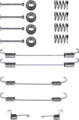 Mintex MBA750 - Accessory Kit, brake shoes autospares.lv