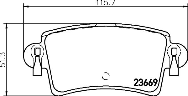 Mintex MVK0056 - Brake Set, disc brakes autospares.lv