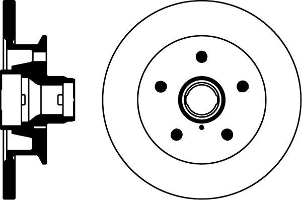 Mintex MDC910 - Brake Disc autospares.lv