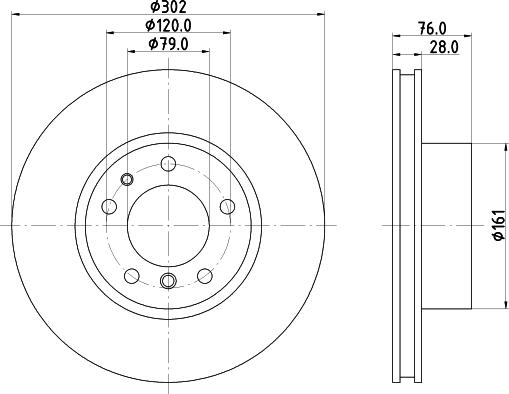 Mintex MDC477 - Brake Disc autospares.lv