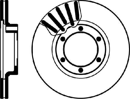 Mintex MDC674 - Brake Disc autospares.lv