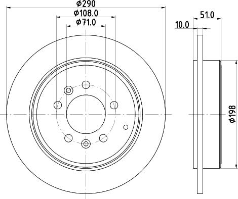 Mintex MDC1496 - Brake Disc autospares.lv