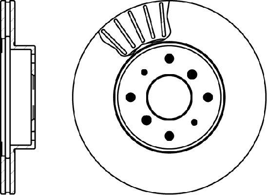 Mintex MDC1111 - Brake Disc autospares.lv