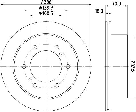 Mintex MDC2120 - Brake Disc autospares.lv