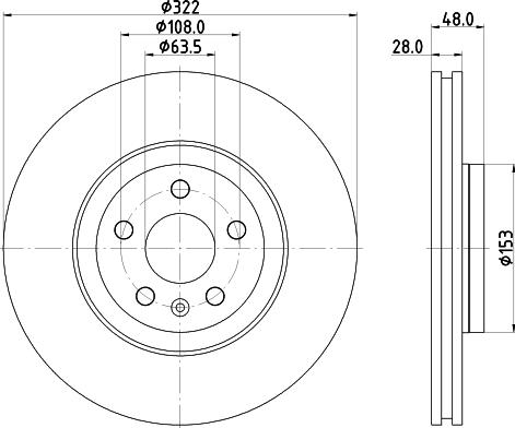 Delphi BG9236C - Brake Disc autospares.lv