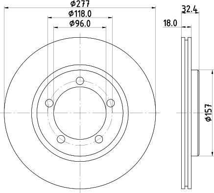 Mintex MDC781 - Brake Disc autospares.lv