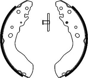 Mintex MFR442 - Brake Shoe Set autospares.lv