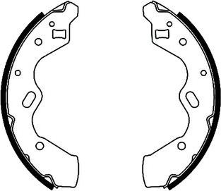 Mintex MFR461 - Brake Shoe Set autospares.lv