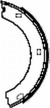 Mintex MFR346 - Brake Shoe Set, parking brake autospares.lv