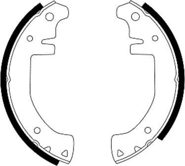 Mintex MFR33 - Brake Shoe Set autospares.lv