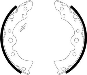 Mintex MFR273 - Brake Shoe Set autospares.lv