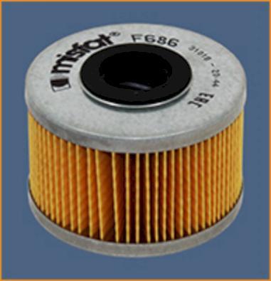 MISFAT F686 - Fuel filter autospares.lv