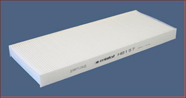 MISFAT HB157 - Filter, interior air autospares.lv