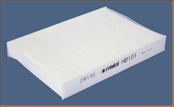 MISFAT HB101 - Filter, interior air autospares.lv