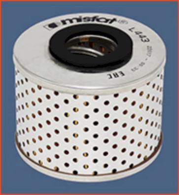 MISFAT L443 - Oil Filter autospares.lv