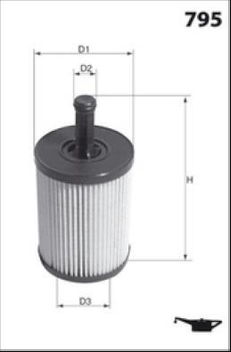 MISFAT L105 - Oil Filter autospares.lv