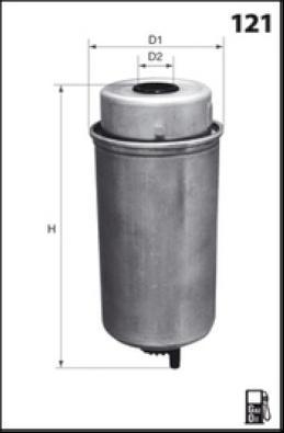 MISFAT M647 - Fuel filter autospares.lv