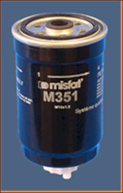 MISFAT M351 - Fuel filter autospares.lv