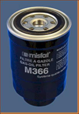 MISFAT M366 - Fuel filter autospares.lv