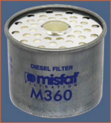 MISFAT M360 - Fuel filter autospares.lv