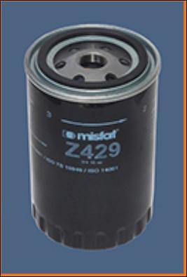 MISFAT Z429 - Oil Filter autospares.lv