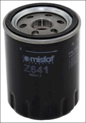 MISFAT Z641 - Oil Filter autospares.lv