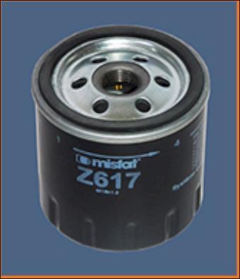 MISFAT Z617 - Oil Filter autospares.lv