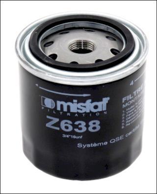 MISFAT Z638 - Oil Filter autospares.lv