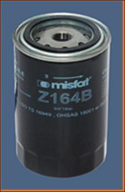 MISFAT Z164B - Oil Filter autospares.lv