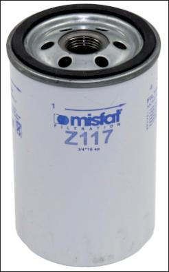 MISFAT Z117 - Oil Filter autospares.lv