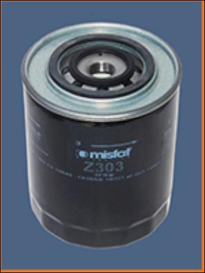 MISFAT Z303 - Oil Filter autospares.lv