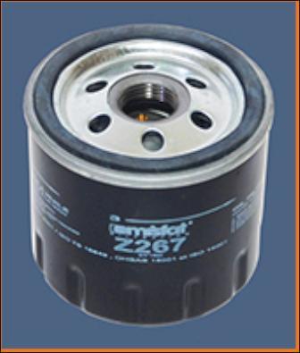 MISFAT Z267 - Oil Filter autospares.lv