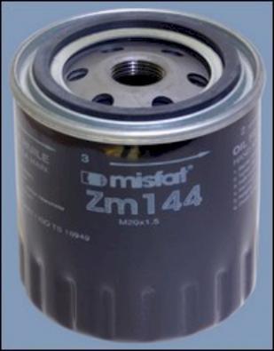 MISFAT ZM144 - Oil Filter autospares.lv