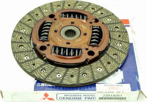 Mitsubishi 2301A051 - Clutch Disc autospares.lv