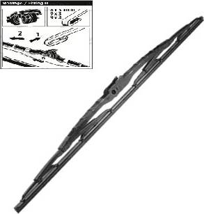 Mitsubishi MZ690102 - Wiper Blade autospares.lv