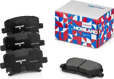 MOBILAND 429203510 - Brake Pad Set, disc brake autospares.lv