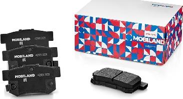 MOBILAND 429203830 - Brake Pad Set, disc brake autospares.lv