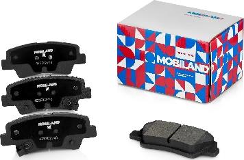 MOBILAND 429202740 - Brake Pad Set, disc brake autospares.lv