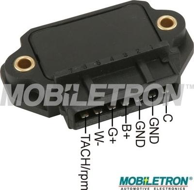 Mobiletron IG-B002H - Switch Unit, ignition system autospares.lv