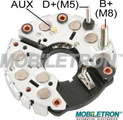 Mobiletron RB-54H - Rectifier, alternator autospares.lv