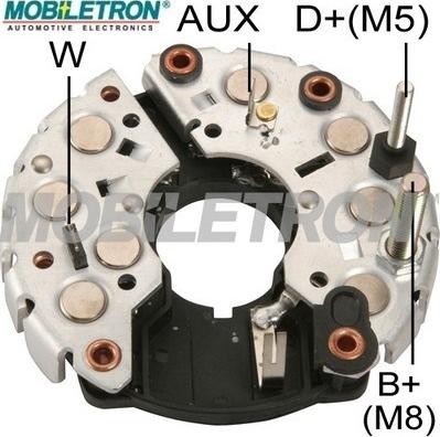 Mobiletron RB-56H - Rectifier, alternator autospares.lv