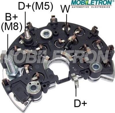 Mobiletron RB-29H - Rectifier, alternator autospares.lv